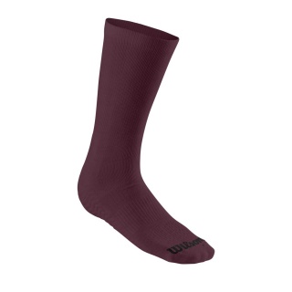 Wilson Tennis Sock Crew Rush Pro Burgundy Men - 1 Pair